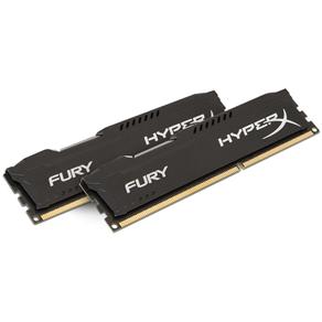 Memória 16Gb (2X8gb) DDR3 1600Mhz Hyperx Fury Black Hx316c10fbk2/16 Kingston