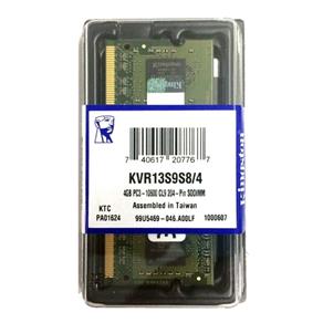 Memória 4 GB DDR3 de Notebook Sodimm Kingston 2KVR13S9S8/4