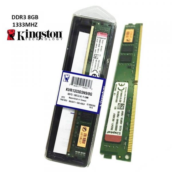 Memoria 8GB 1333 MHz DDR3 CL9 DIMM KVR1333D3N9/8G - Kingston
