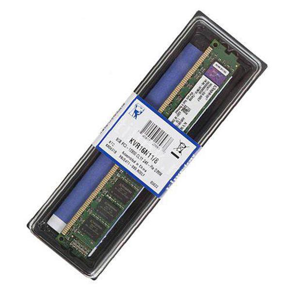 Memoria 8gb Kingston Ddr3 1600mhz Blister Kvr16n11/8