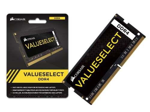 Memória Corsair Valueselect 16GB DDR4 2133MHz PARA NOTEBOOK CMSO16GX4M1A2133C15