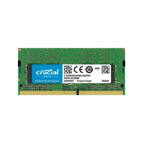 Memória Crucial 4GB 2400Mhz para Notebook DDR4 CL17 - CT4G4SFS824A