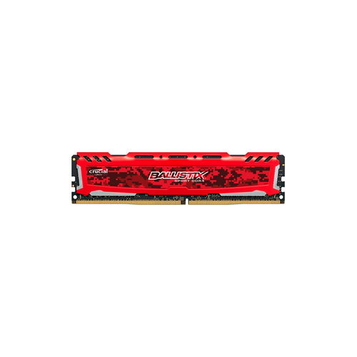 Tudo sobre 'Memória Crucial Ballistix Sportlt 16gb Ddr4 2400mhz Red Bls16g4d240fse'