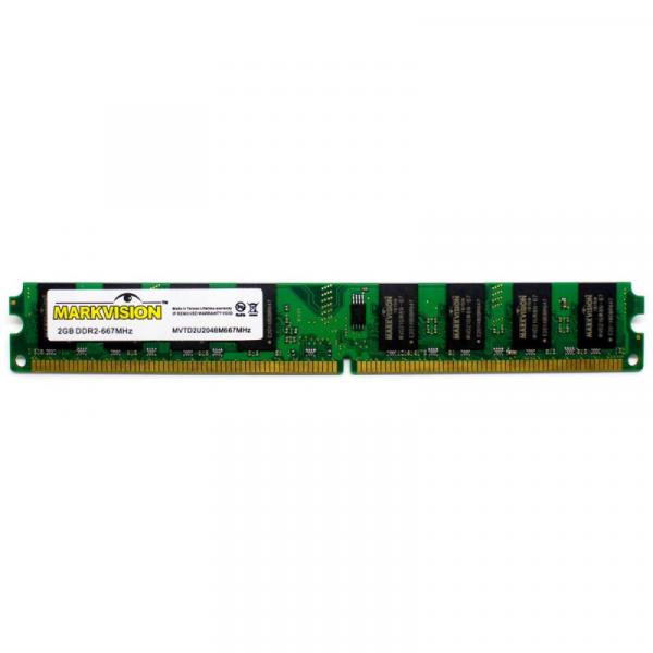 Memória Desktop Markvision 2GB DDR2 667 Mhz