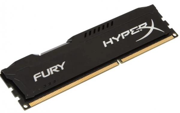 Memória Hyper-X Fury 4GB 1866MHZ DDR3 - Preta - Kingston