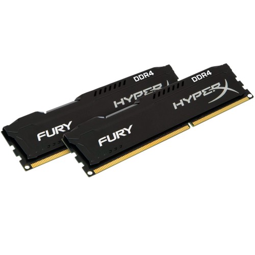 Memória HyperX FURY 16GB (2x8GB) 2133Mhz DDR4 CL14 Black Kingston - HX421C14FBK2/16