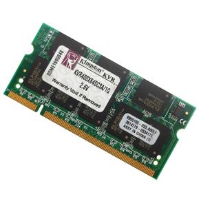 Memória Kingston 1GB DDR 400MHz para Notebook