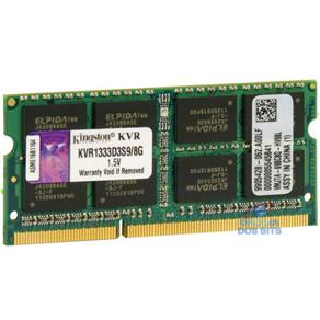 Memoria Kingston 8GB DDR3 1333MHz para Notebook