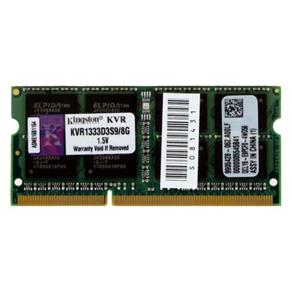 Memória Kingston 8GB DDR3 1333Mhz para Notebooks