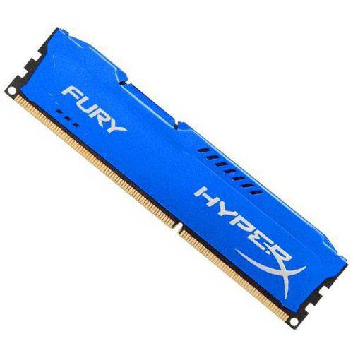 Memoria Kingston DDR3 4GB HyperX Fury 1600 MHz Azul
