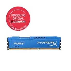 Memória Kingston Hyperx 4gb 1600mhz Ddr3 Fury Blue Series
