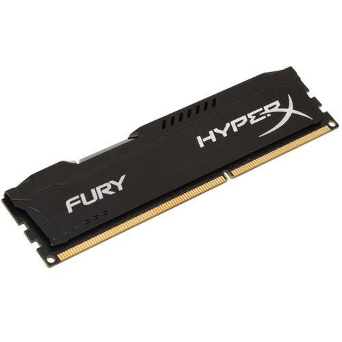 Memória Kingston HyperX Fury DDR3 4GB 1600MHz Preta