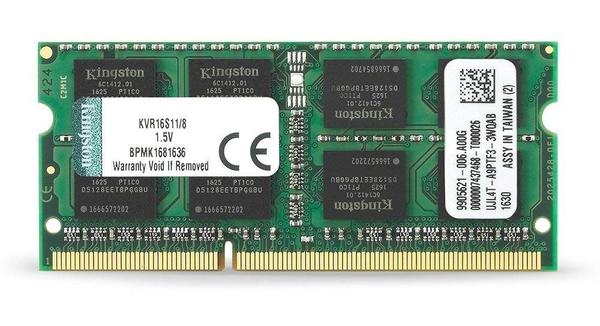 Memoria Notebook 8GB DDR3 1600Mhz Kingston KVR16S11/8