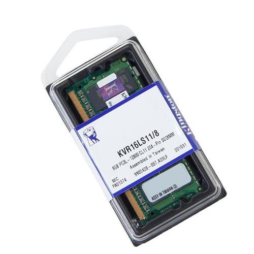Memoria Notebook 8GB DDR3L 1600 Kingston Value RAM KVR16LS11/8