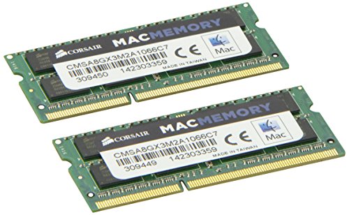 Memória Notebook DDR3 - 8GB (2x 4GB) / 1.066MHz - Corsair Mac - CMSA8GX3M2A1066C7