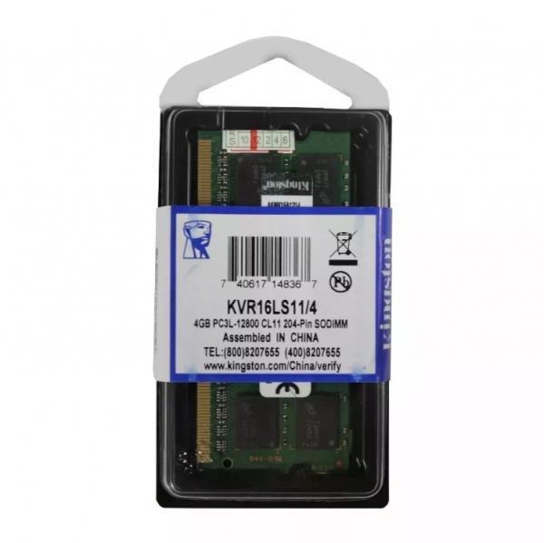 Memória P/ Notebook 8GB DDR3 KVR16LS11/8 - Kingston