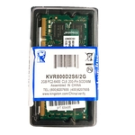 Memória P/ Notebook Kingston 2GB DDR2 800MHz PC2-6400 KVR800D2S6/2G