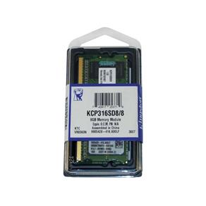 Memória para Notebook 8GB DDR3 1600Mhz Kingston | KCP316SD8/8 1995