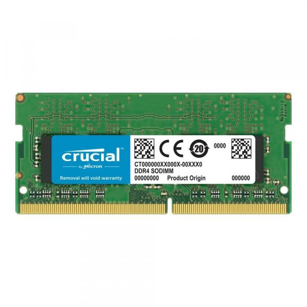 Memória para Notebook Crucial 8GB 2666MHz DDR4 CL19 CT8G4SFS8266