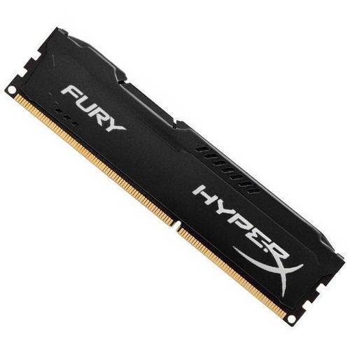 Memória Ram Kingston DDR3 8GB HyperX Fury Preto