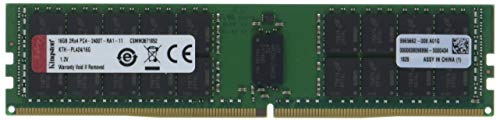 Memoria Servidor HP Kingston KTH-PL424/16G 16GB DDR4 2400MHZ CL17 REG ECC DIMM X4 1.2V