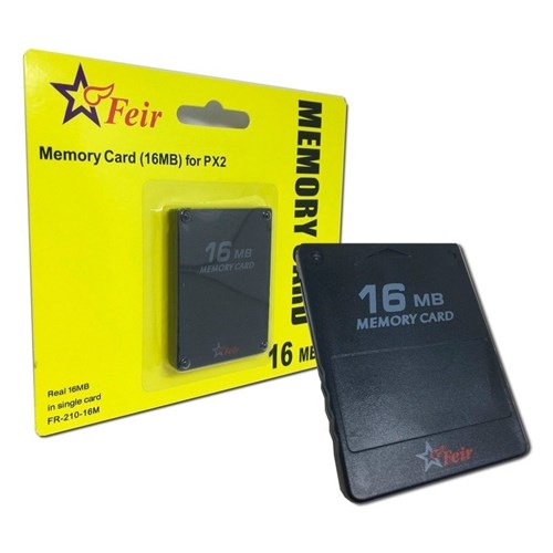 Memory Card 16Mb Playstation 2 Feir Fr-210-16M
