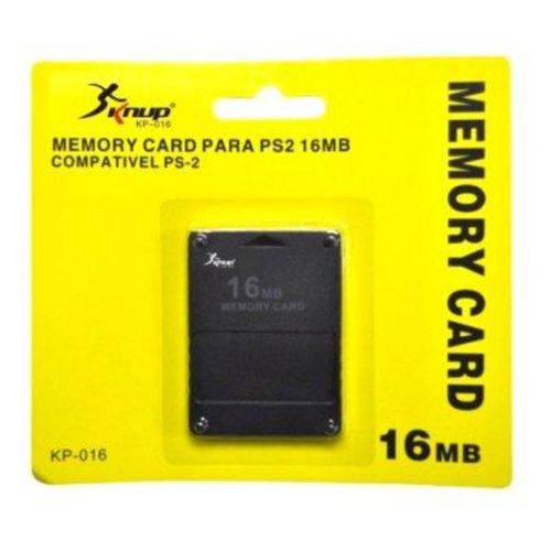 Memory Card para Ps2 16 Mb Kp-016 Knup