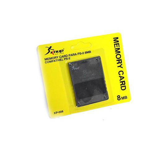 Memory Card para Ps2 8 Mb Kp-008 Knup
