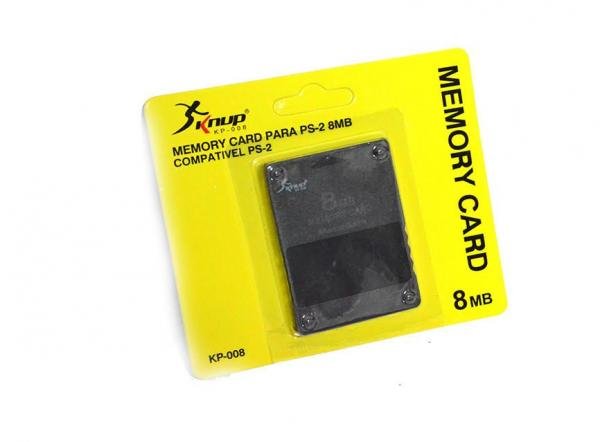 Memory Card para Ps2 8 Mb Kp-008 - Knup