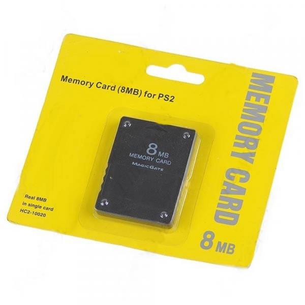 Memory Card Ps2 8mb Padrao - S/m