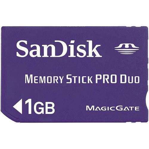 Memory Stick PRO DUO 1GB - Sandisk