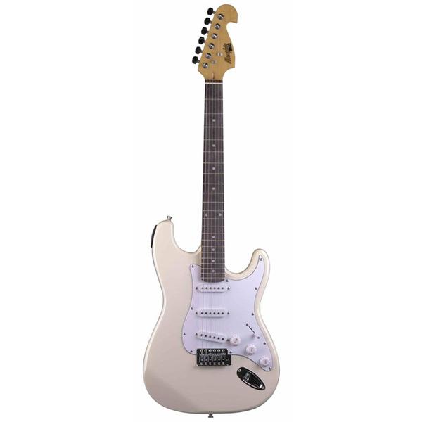 Memphis - Guitarra Stratocaster Branca Memphis MG32 WH