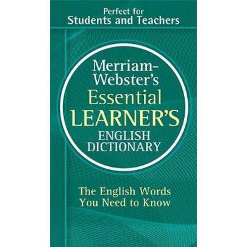 Tudo sobre 'Merriam-Webster's Essential Learner's English Dictionary'