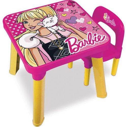 Tudo sobre 'Mesa com Cadeira Barbie'