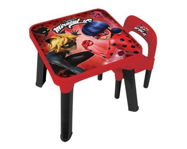 Mesa com Cadeira Miraculous Ladybug - Fun