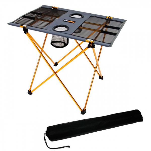 Mesa Cosmo para Camping Dobravel e Portatil com Porta Copos Azteq