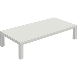 Mesa de Centro UP Branco 29,5x120x59cm - Artely