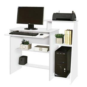 Mesa de Computador Austrália Branco - Móveis Primus