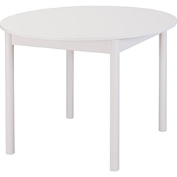 Mesa de Cozinha Charlote Branco (75x100x100cm) - Orb
