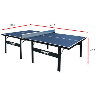Mesa de Ping Pong / Tênis de Mesa Klopf - 12 Mm