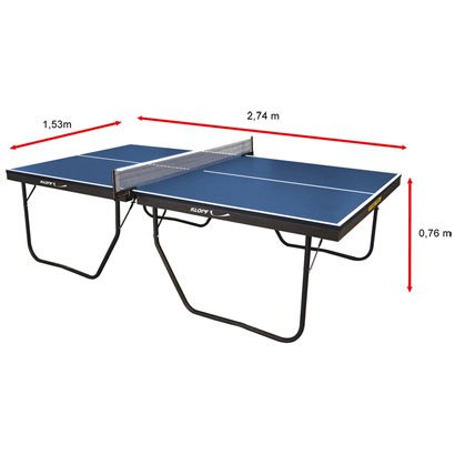 Mesa de Ping Pong / Tênis de Mesa Klopf - 25 Mm