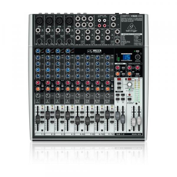 Mesa de Som 12 Canais Xenyx X1622USB Behringer com Efeitos