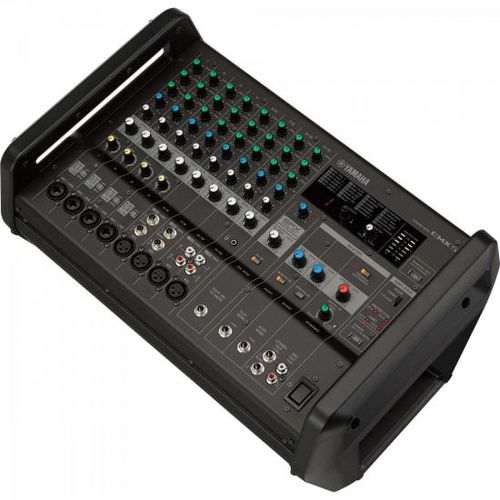 Mesa de Som Analógico Amplificado EMX5 Preto YAMAHA