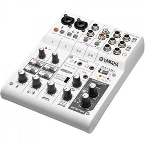 Mesa de Som e Interface de Áudio 6 Canais Ag06 Yamaha