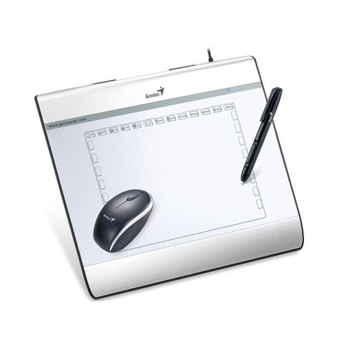 Mesa Digitalizadora Genius 31100060101 Mousepen I608x 8x6 5120 Lpi/2048 Niveis + Mouse USB