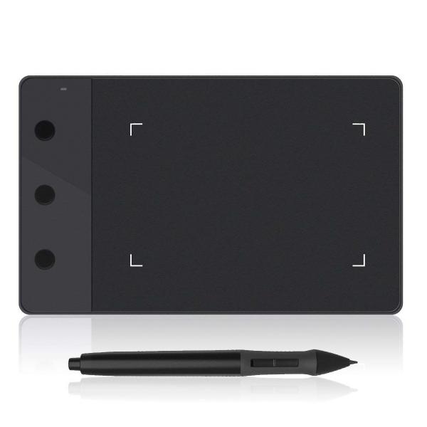Mesa Digitalizadora Huion Inspiroy Pen Tablet H420 C/ Botões de Atalho