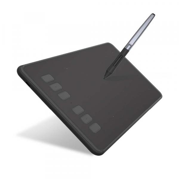 Mesa Digitalizadora Huion Inspiroy Pen Tablet H640P C/ Botões de Atalho