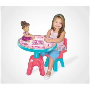 Mesa e Cadeira Baby Alive - Lider Brinquedos