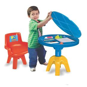 Mesa e Cadeira Galinha Pintadinha - Lider Brinquedos - Ref 2007
