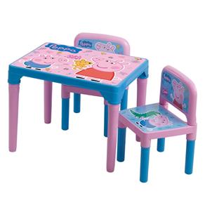 Mesa e Cadeiras Peppa Pig
